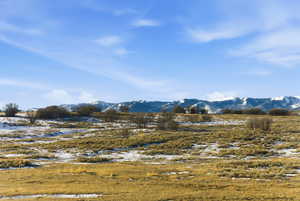 View of mountain background