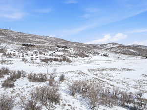 View of mountain backdrop