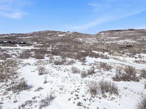 View of mountain background