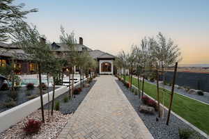 View of property's community featuring a pool