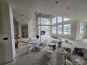 View of unfurnished living room