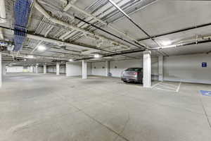 View of parking garage