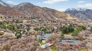 View of mountain background