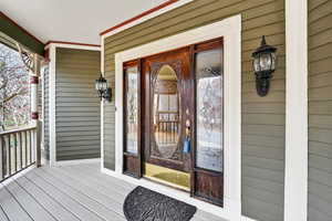 Entrance to property