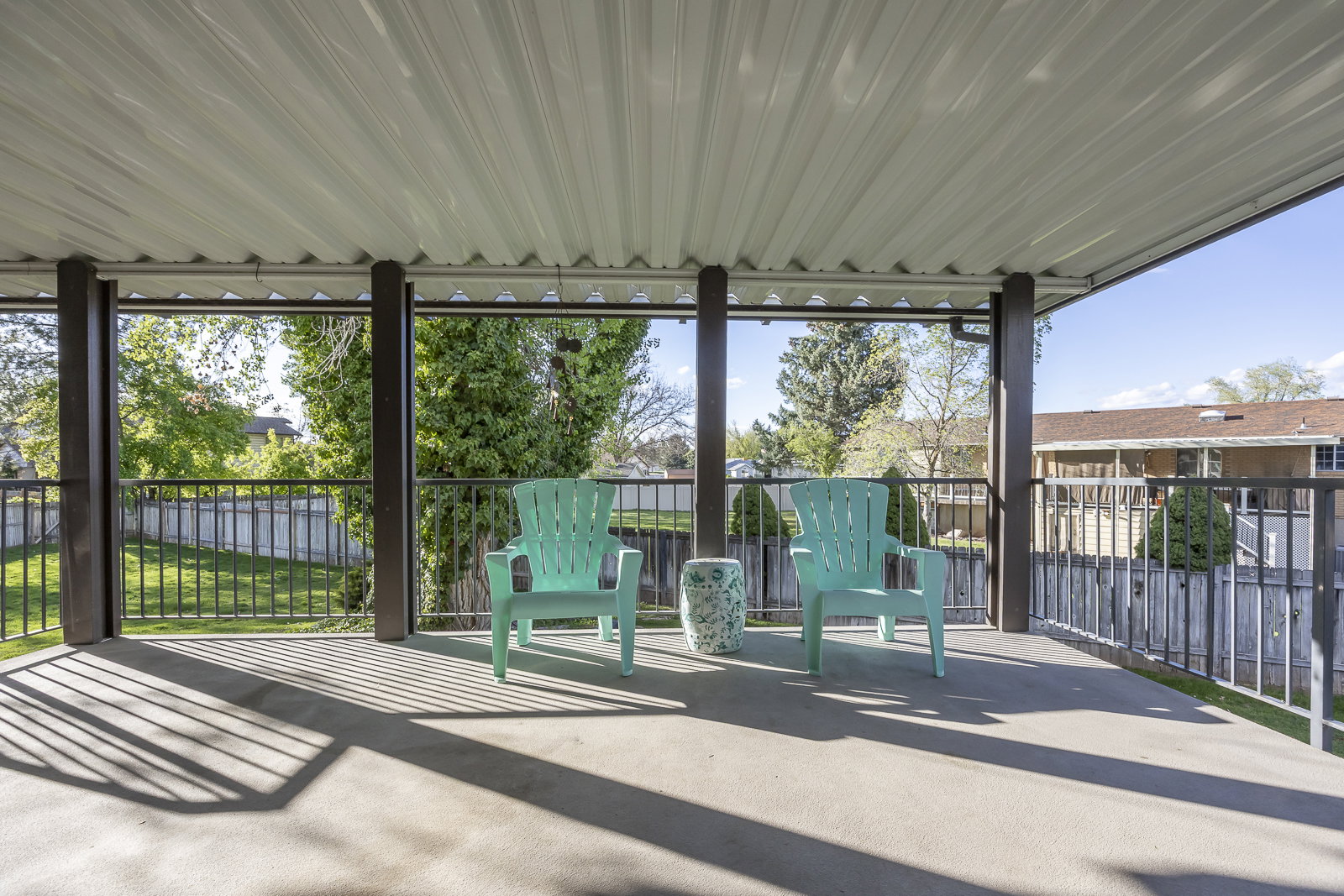 View of patio