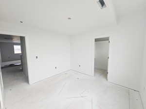 View of unfurnished bedroom