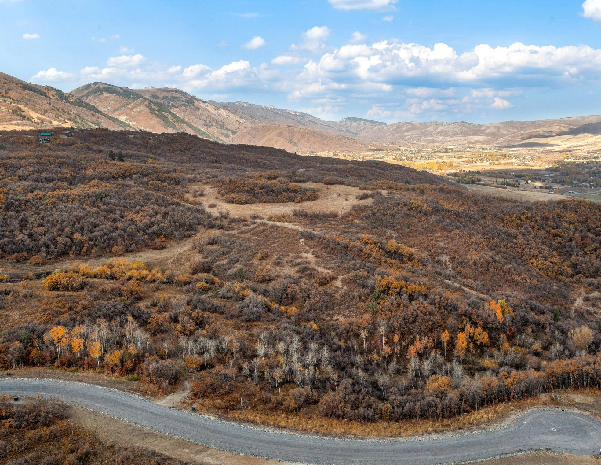 View of mountain backdrop