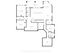 View of floor plan / room layout