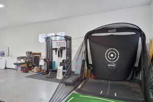 garage in main house