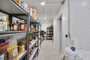 View of more storage off downstairs living room