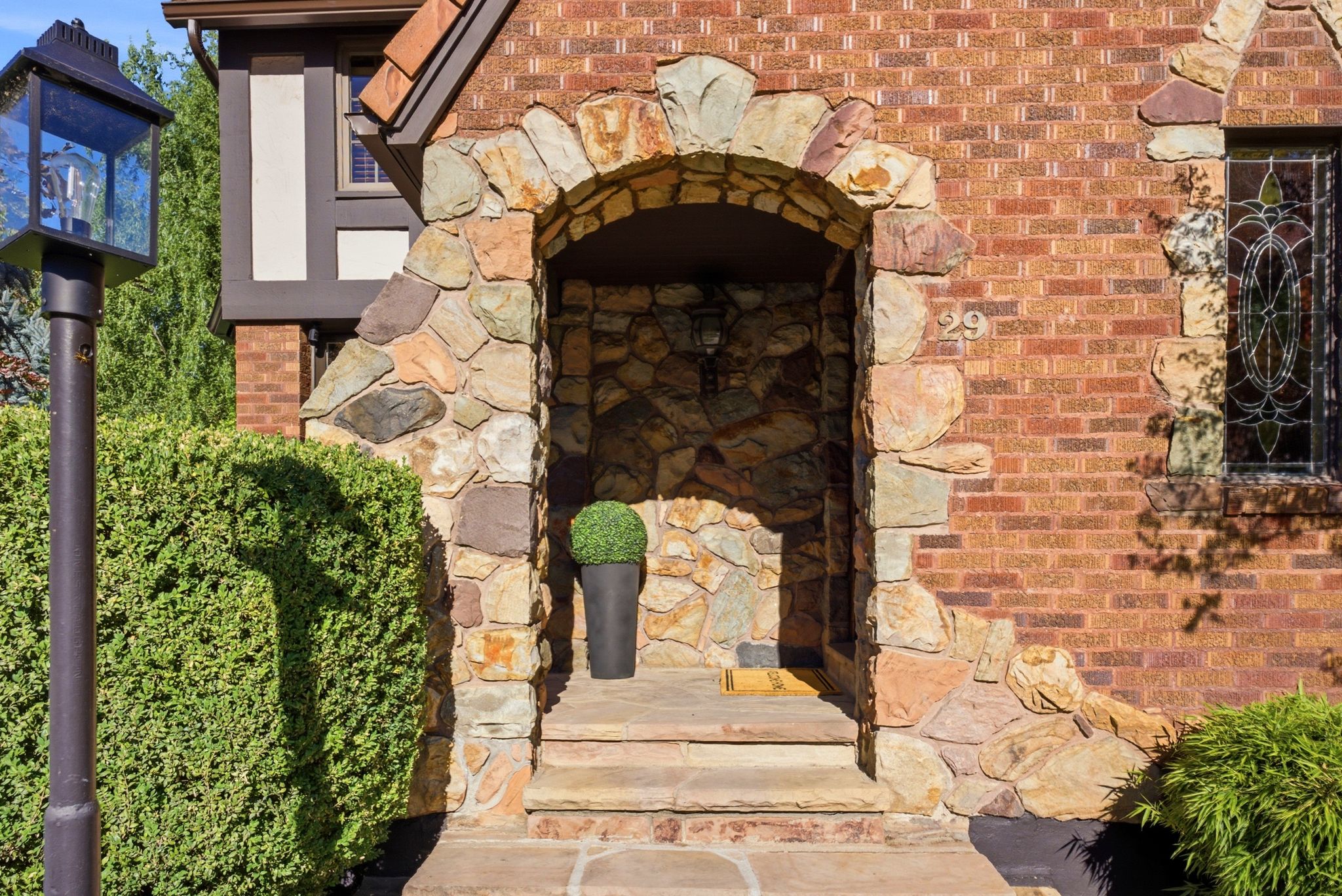 Exterior entry