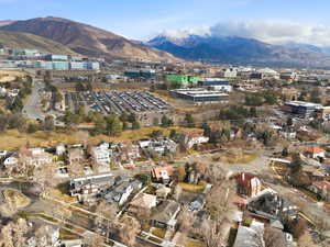 Aerial view of mountains