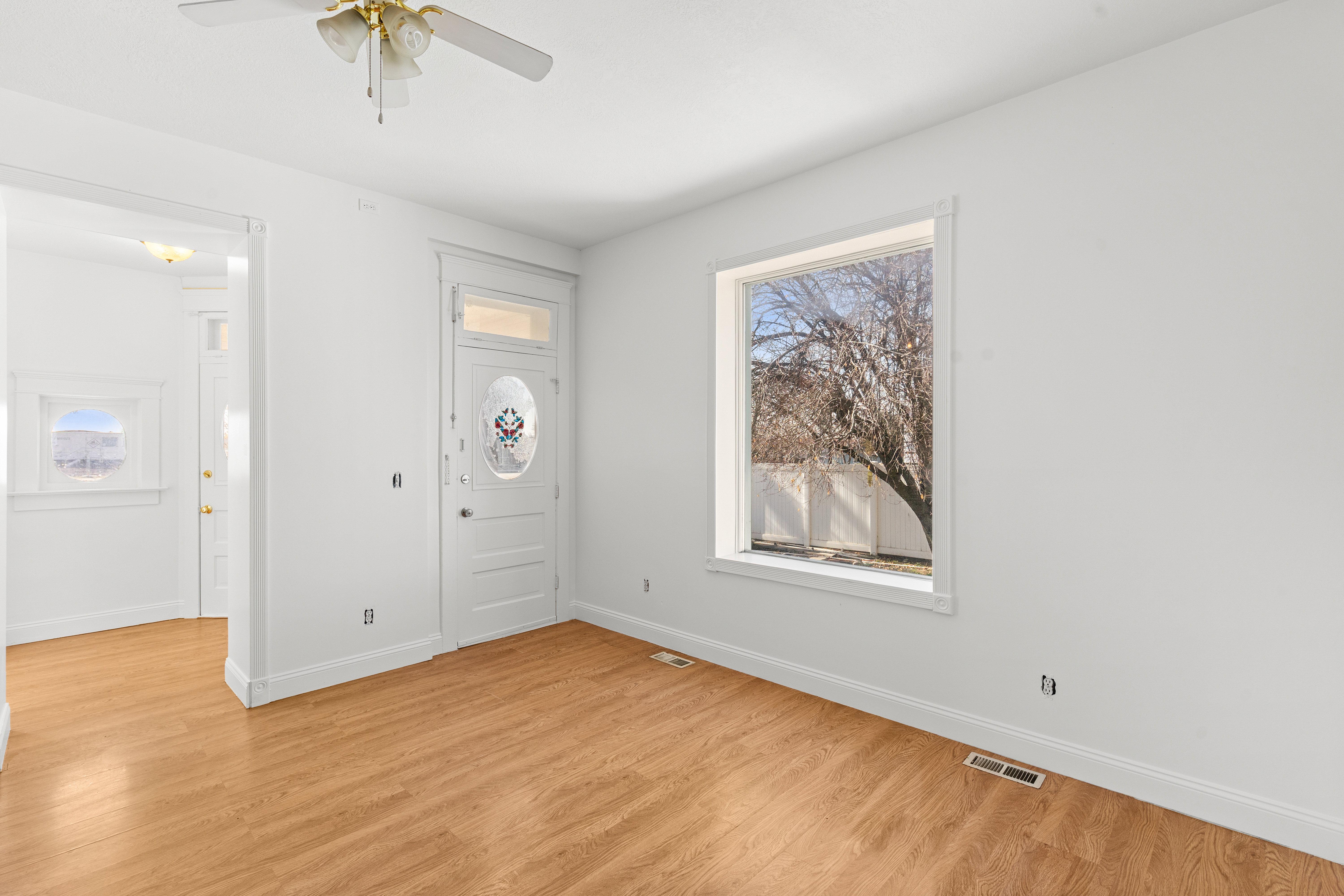 Entryway featuring