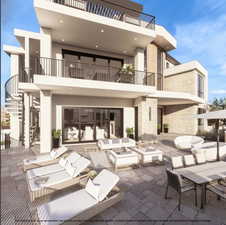 Patio / terrace with an outdoor lounge area and a patio area