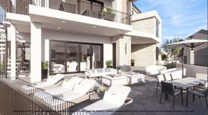 Patio / terrace with a patio and outdoor lounge area