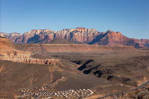 View of mountain background