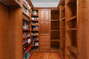 View of storage area