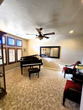 Den of the front entry. Great for entertaining.