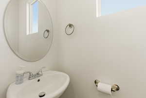 Bathroom featuring a sink
