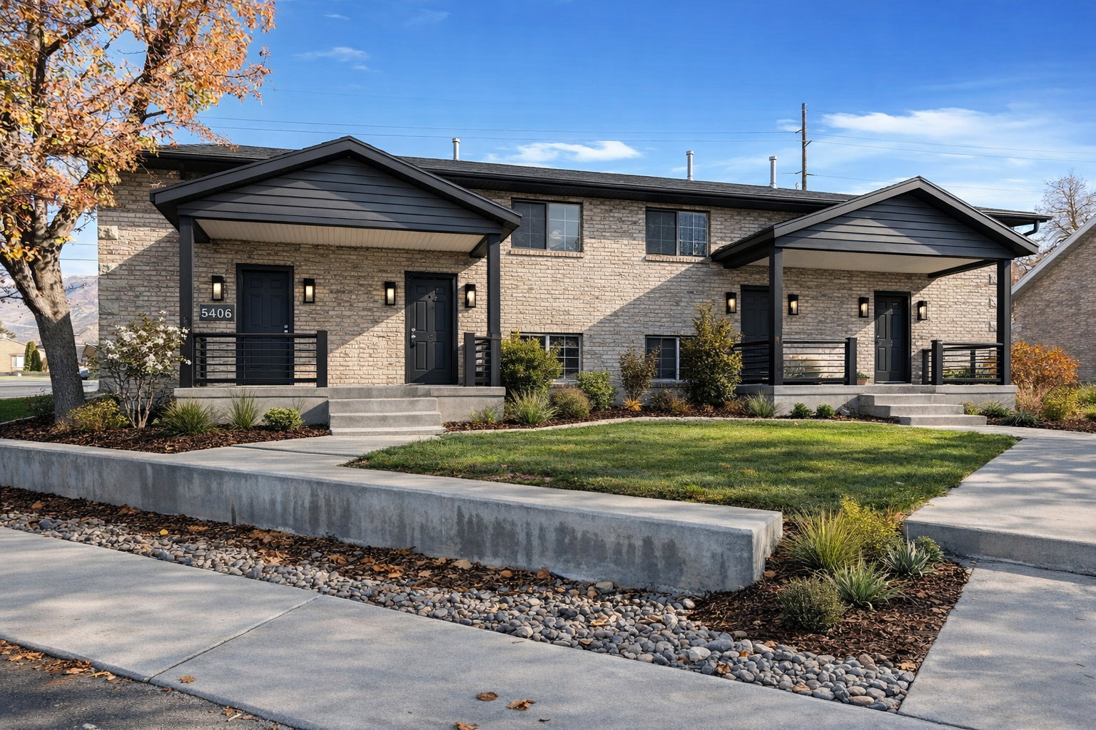 ** Concept Rendering for value-add visual. This is not Condition of any buildings within the community**