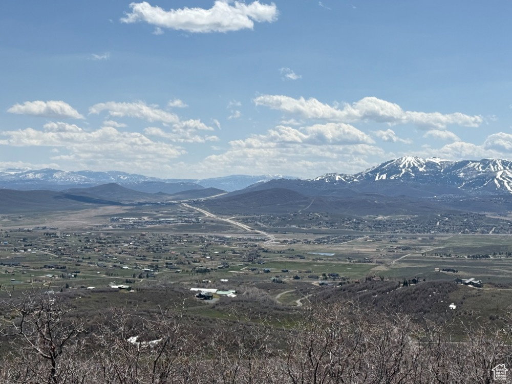 View of mountain background