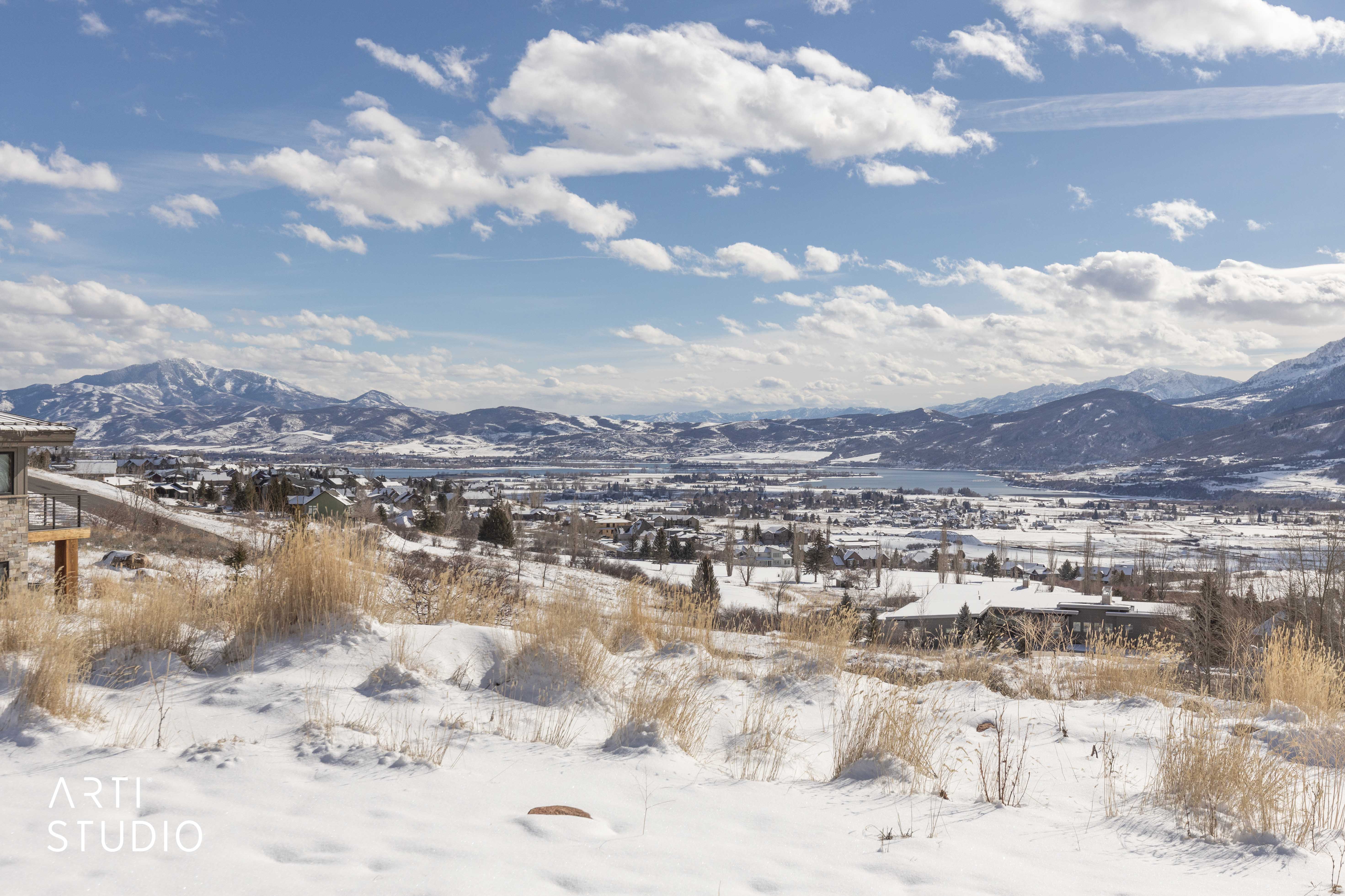 View of mountain backdrop