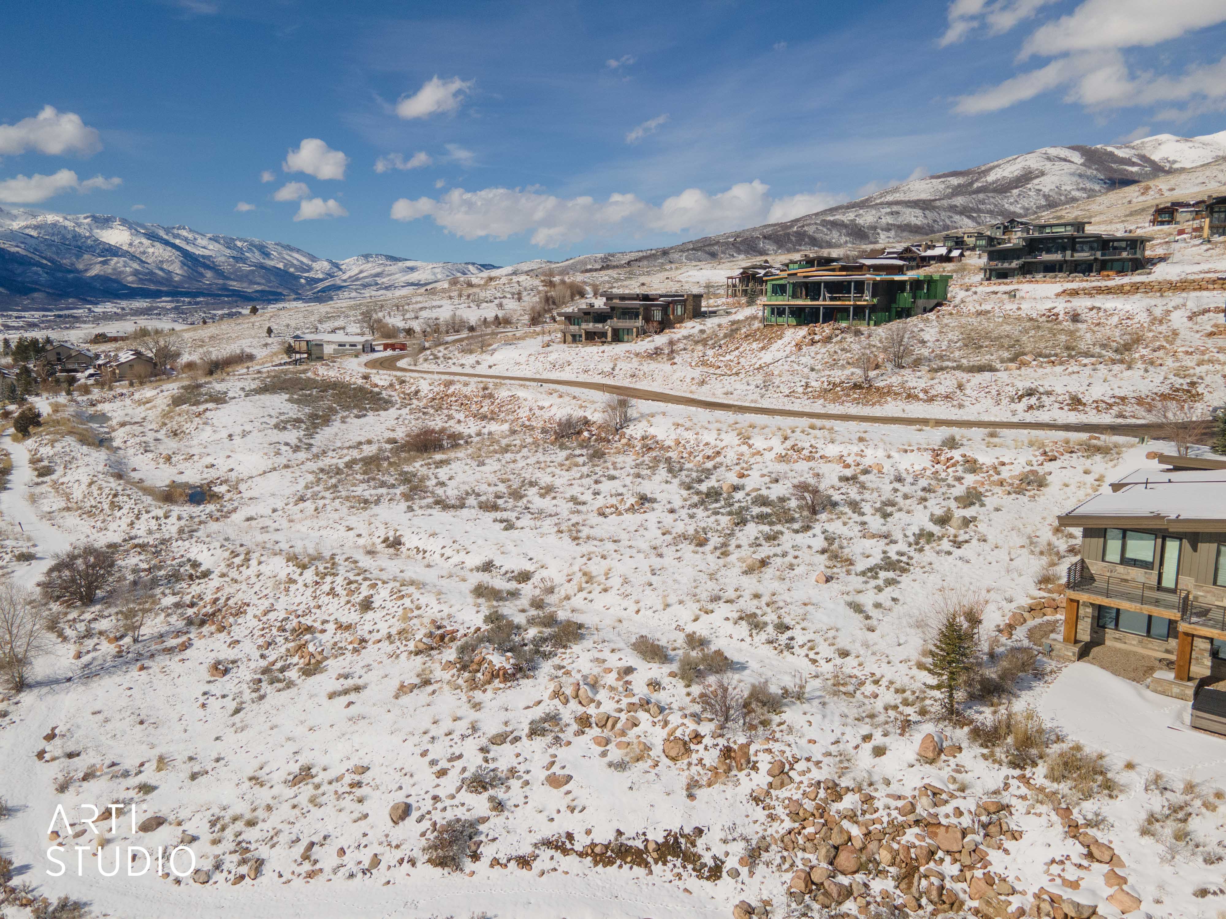 View of mountain backdrop
