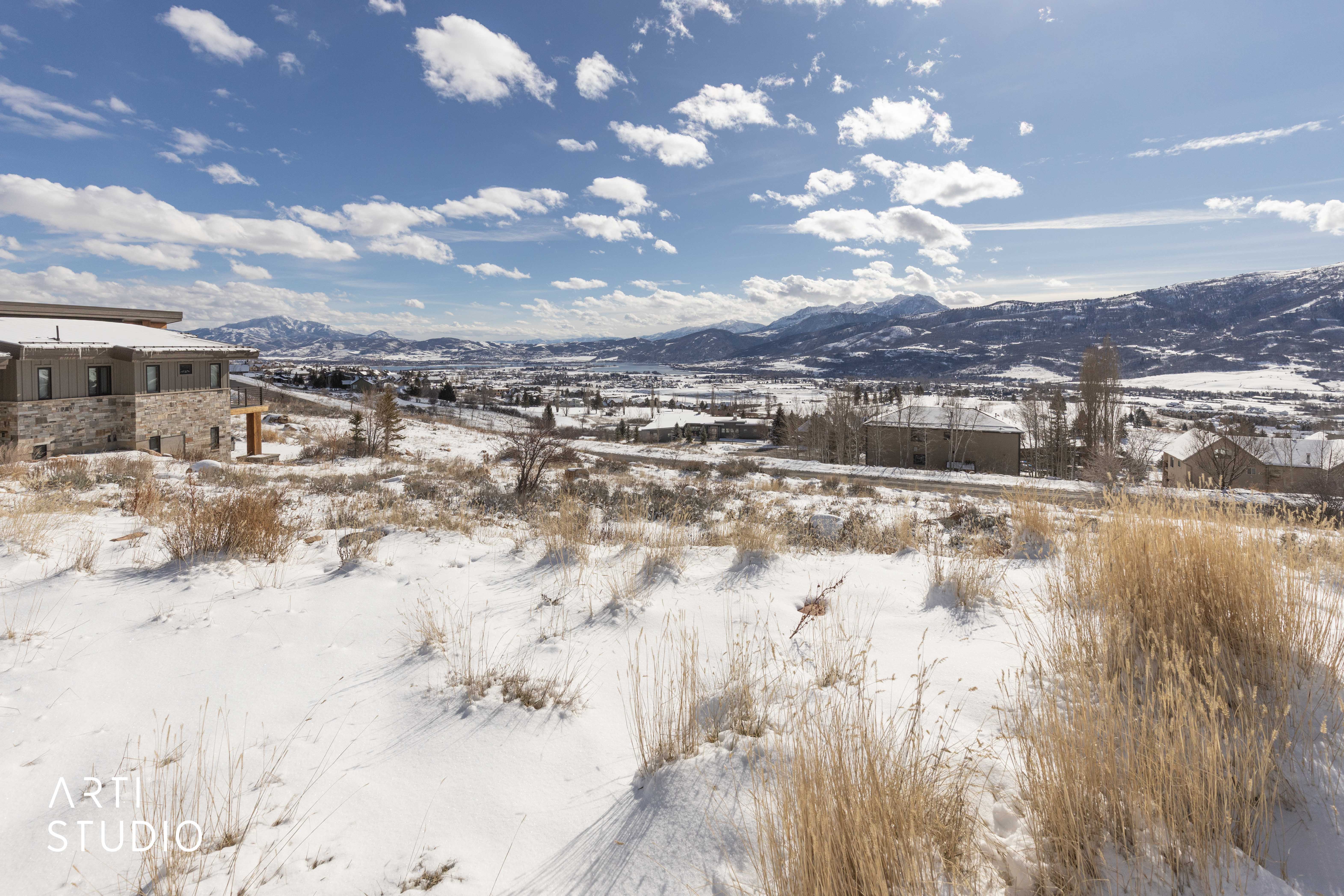 View of mountain backdrop