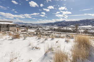 View of mountain backdrop
