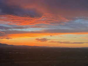 View of mountain background