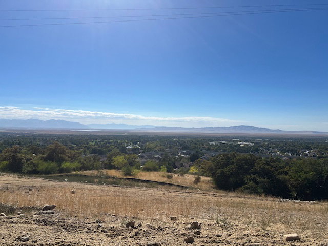View of mountain background