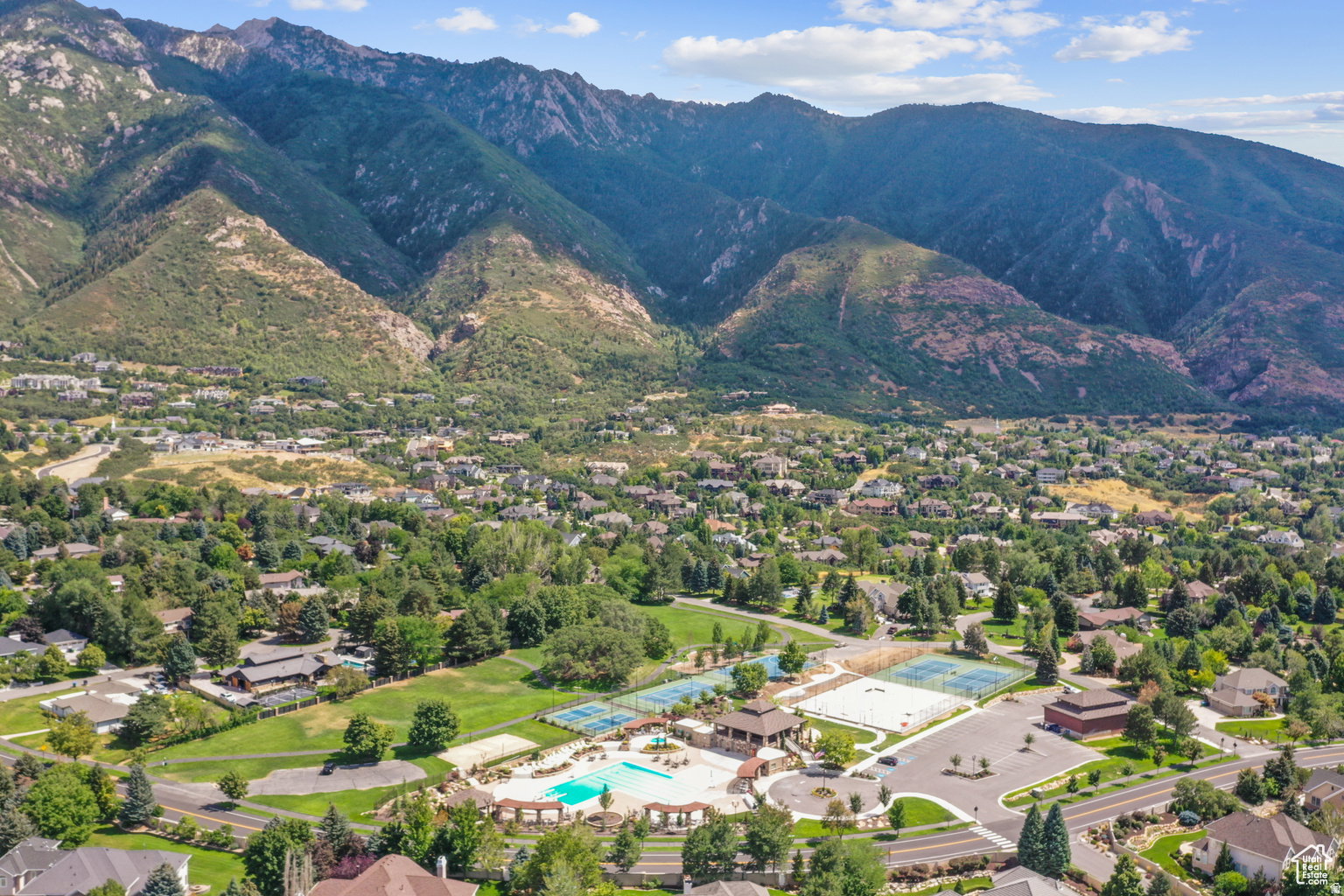 Aeria View of Pepperwood Community Center