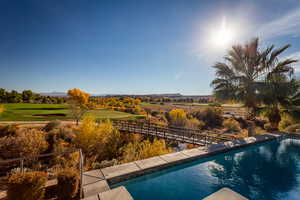 View of swimming pool