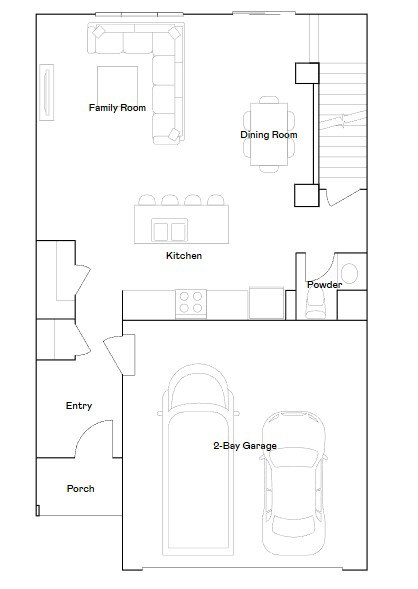 View of home floor plan