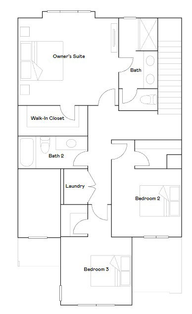 View of home floor plan