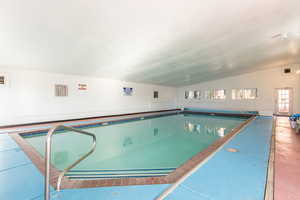 View of indoor pool