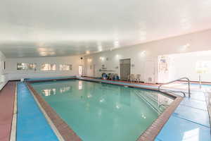 View of indoor community pool
