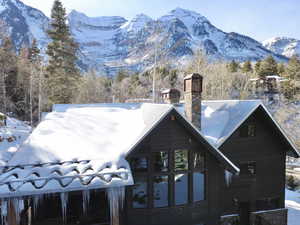 View of mountain backdrop