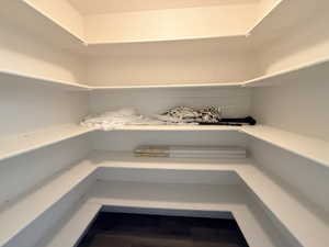 View of storage area