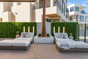 Patio / terrace with a patio and an outdoor hangout area