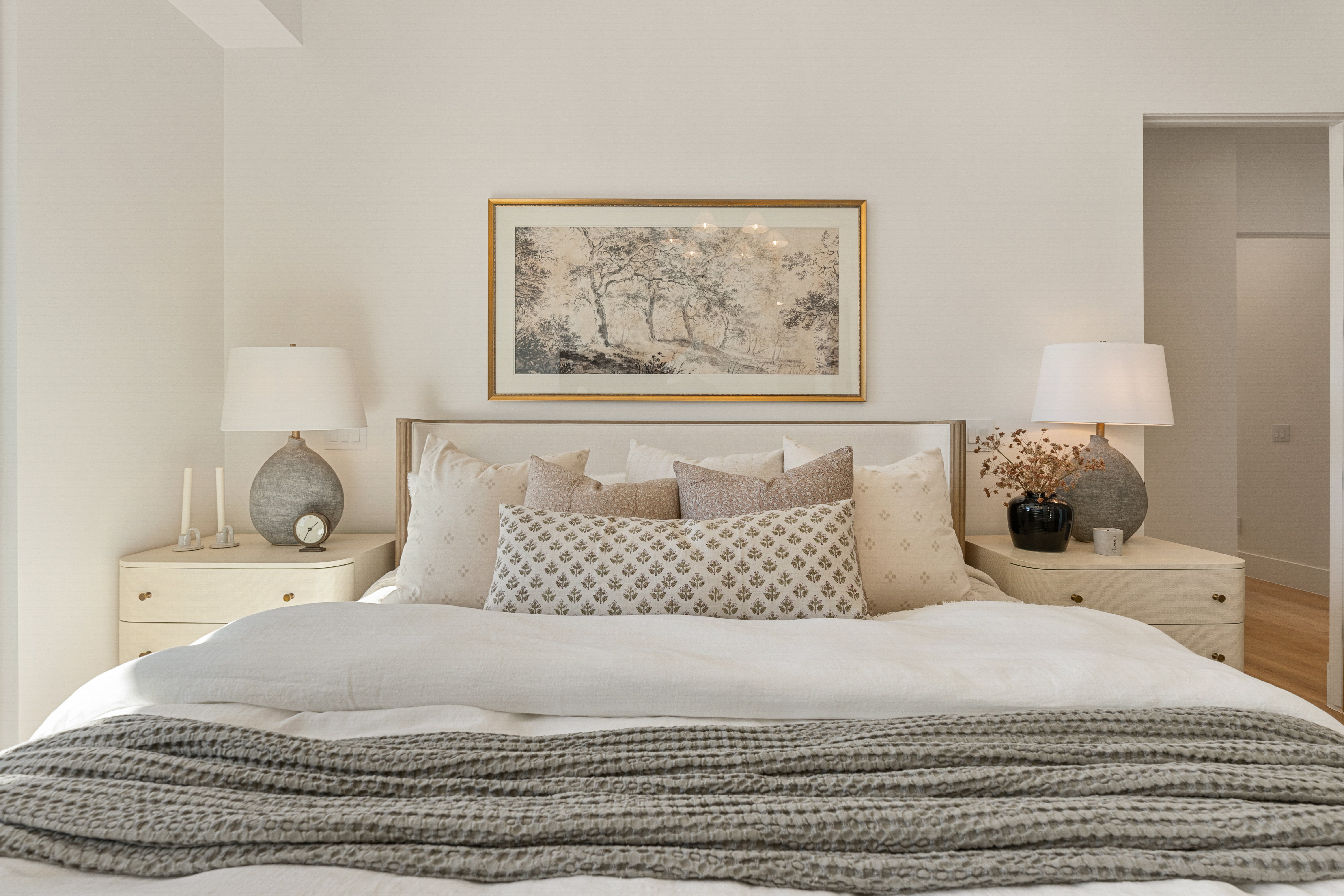 Bedroom featuring wood finished floors