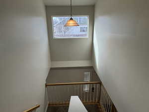 2nd floor overlook to entry area