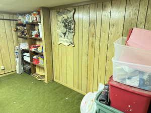 View of storage area