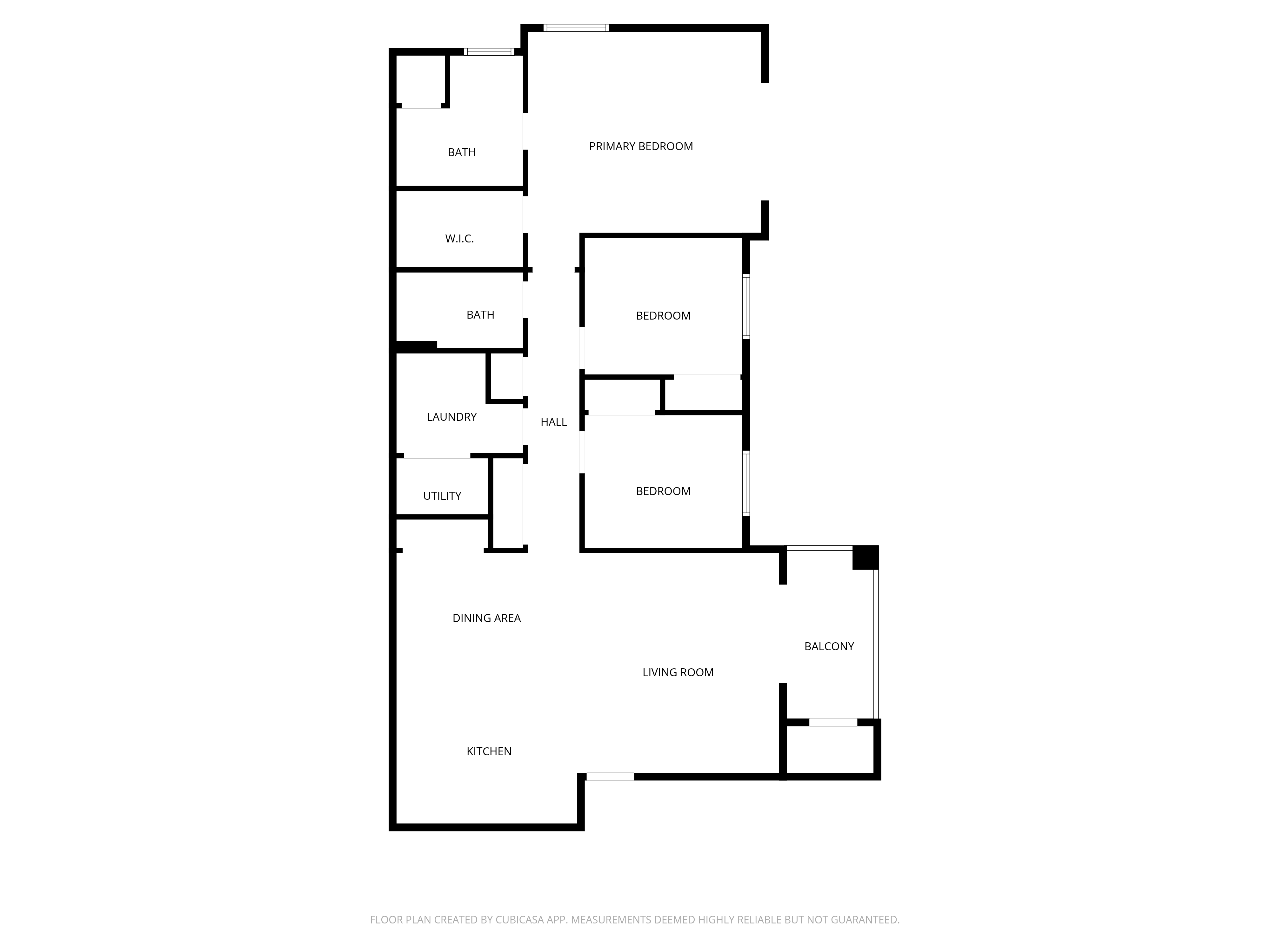 View of room layout
