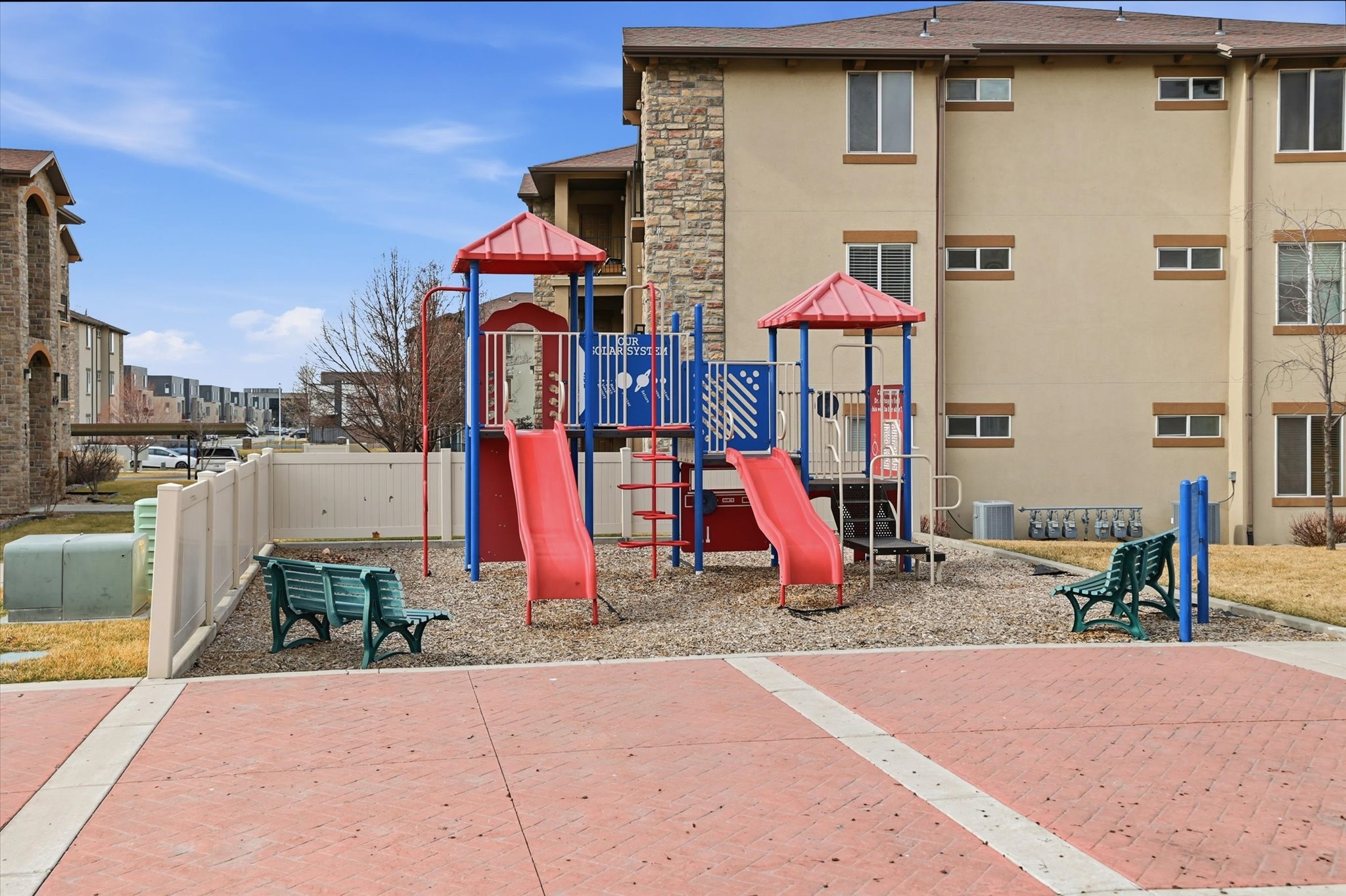 View of community play area