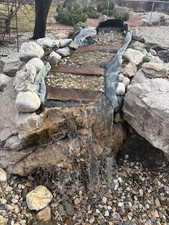 Waterfall in Backyard