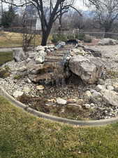 Waterfall in Backyard