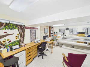 Bedroom Downstairs with Closet