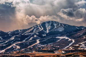 View of mountain background
