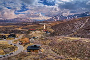 View of mountain background